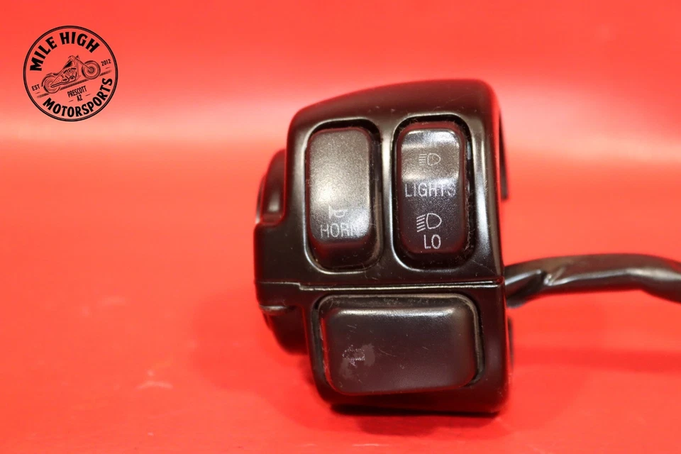 Harley-Davidson Dyna Low Rider 2005 FXDL EFI FXDLI interruptor de manillar izquierdo Foto 2 de 4