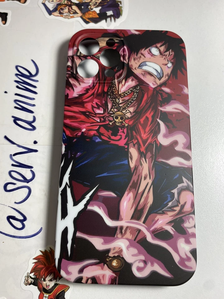 Funda para teléfono celular Monkey D. Luffy 12 Pro manga de una pieza sombrero de paja piratas anime Foto 2 de 4
