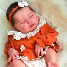 20" Cute Reborn Doll Kit Laura With COA Unfinished Vinyl Fresh Color Blank Parts