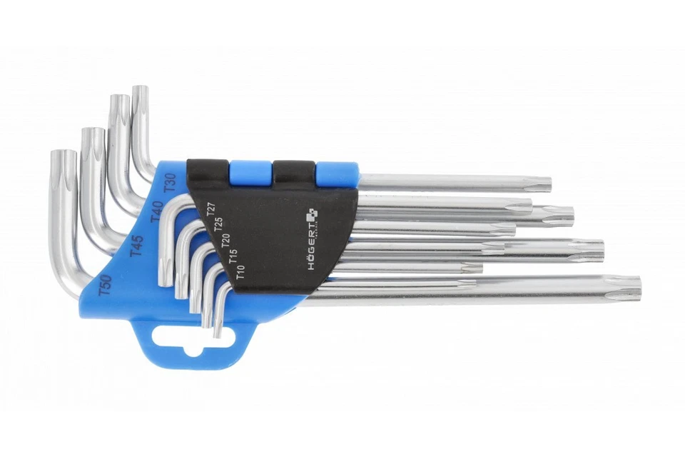 Högert Torx Llave Kit Llave Angular Set Interior Destornillador Forma L - Imagen 4 de 4