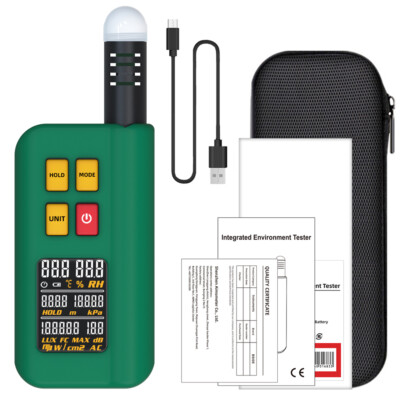 GX1 Ambient  Humidity  Noise Altitude Tester Home U2T9