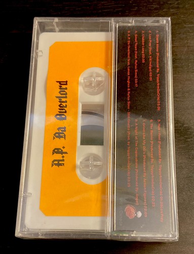 A.P. DA OVERLORD Blockstar Ranger (In The Name Of Fire) WHITE CASSETTE TAPE 1/50 - Picture 4 of 9