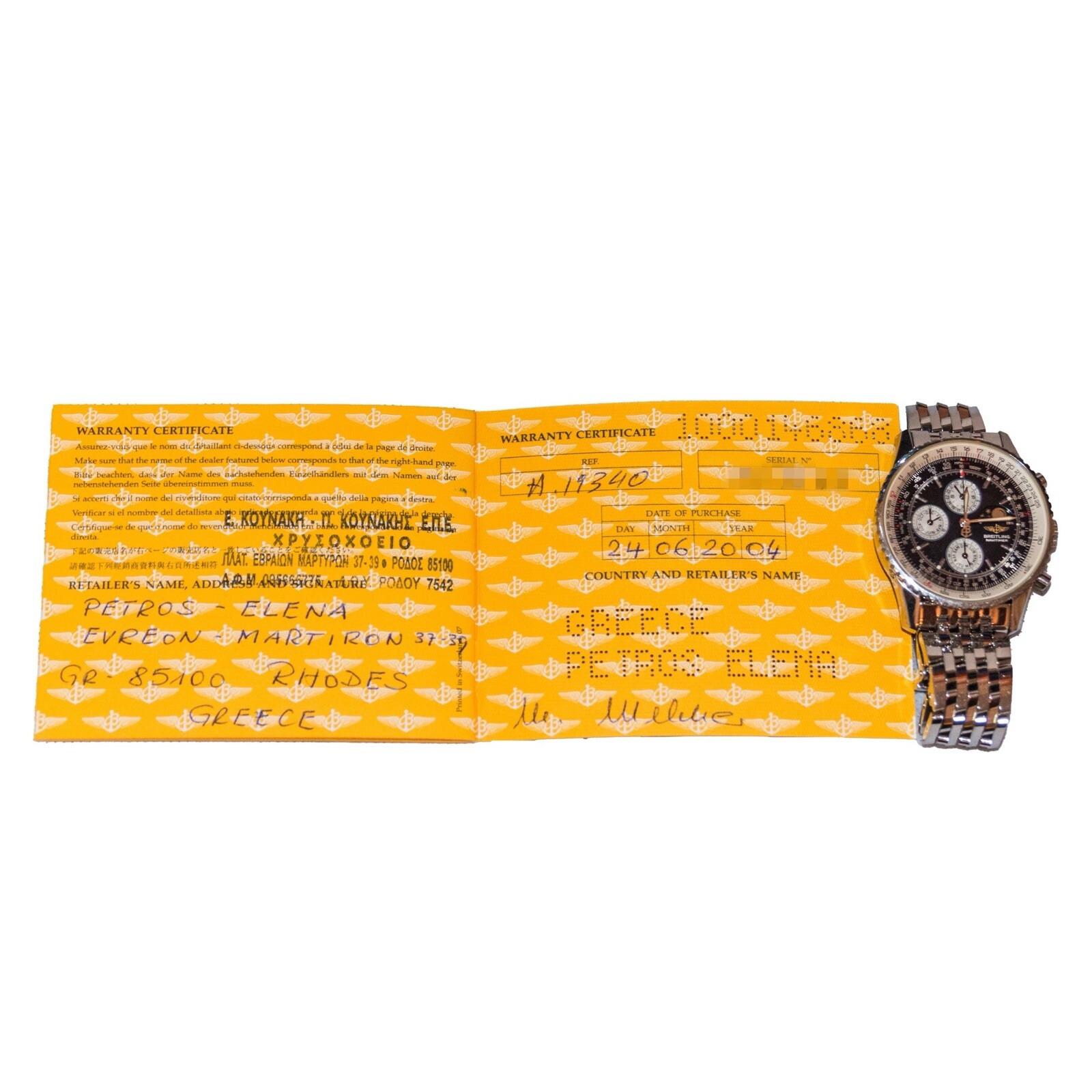 Breitling Navitimer Olympus 43 Automatic Chronogr… - image 21