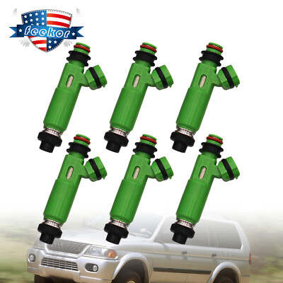 6x Fuel Injector for Mitsubishi Montero Sport 3.0L 1998-2003 New