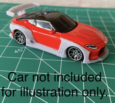 1/64 Body Kit For Hotwheels Nissan 400z 3D Resin Printed For Hotwheels  Custom
