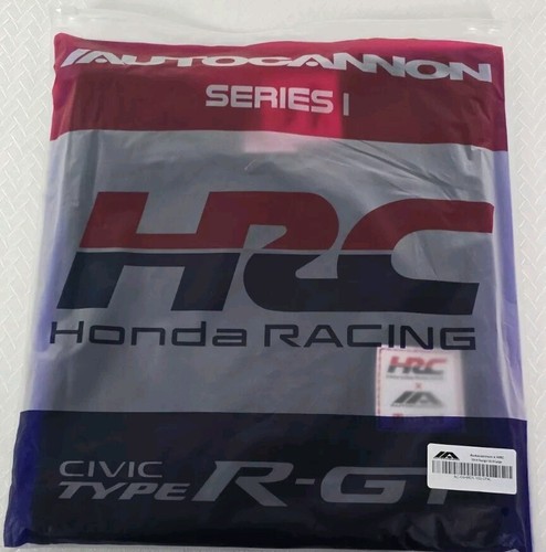 Nuova Rara T Shirt Autocannon Ufficiale Honda HRC Civic Type R-GT Blu Uomo Tg XL - Foto 5 di 9