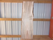 SPALTED SOFT MAPLE SLAB BOARD KILN DRIED LUMBER 3/4" THICK 2588V WOOD LIVE EDGE