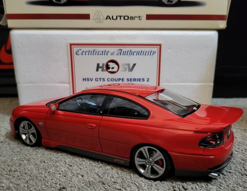 1:18 AUTOART HOLDEN HSV MONARO GTS SERIES 2 COUPE STING RED DIECAST MODEL - Picture 6 of 10