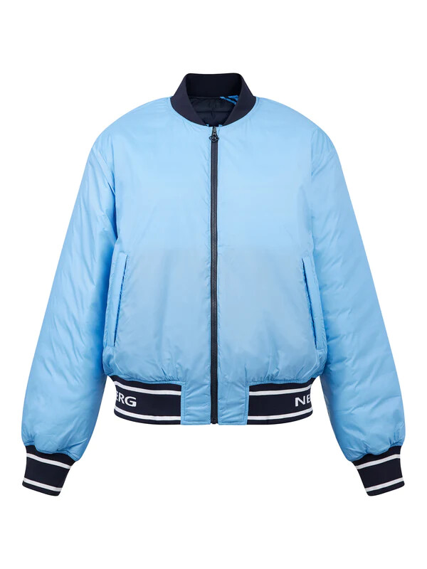 J Lindeberg Women's NK Reversible Bomber Jacket GWOW07494 Blue
