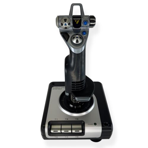 Saitek X52 Joystick Flight Control System Black Wired For Flight Simulator X