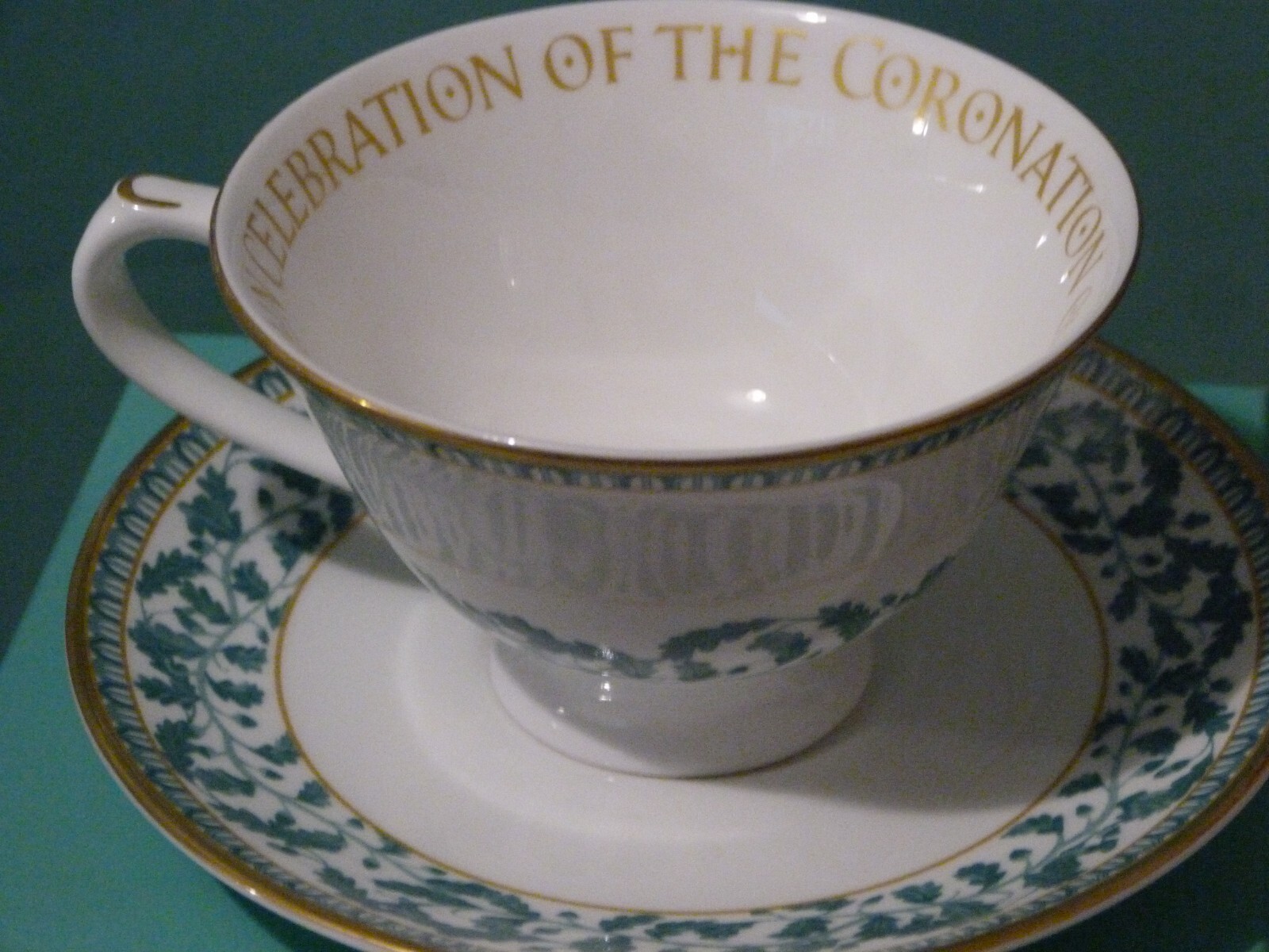Fortnum&Mason/King's Coronation Teacup and Saucer x 2/Christmas/Ship to