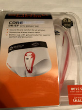 Shock Doctor Boy's Core Brief with BioFlex Athletic Cup, Moisture Wicking Vented