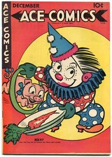 Cover of Ace Comics #117