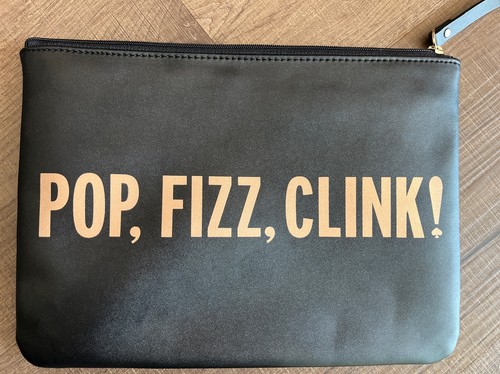 Kate Spade “POP, FIZZ,CLINK!” Zipper Pouch