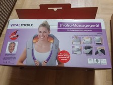 VITALmaxx 9741 Shiatsu-Massagegerät - Grau/lila🥀🥀🥀🥀🥀🥀🥀