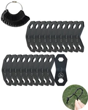 Aluminum Alloy Rope Tensioner Camping Tent Guyline Cord Adjuster Camping of G...