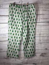 Hanna Andersson Medium Tannenbaum Trees Pajama Pants Women Organic Cotton