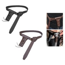 Knight Belt with Sheath Multifunctional Vintage Style Medieval Belt for Festival