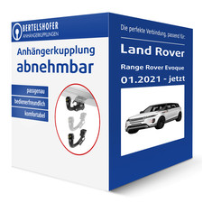 G.D.W. Anhängerkupplung abnehmbar für LAND ROVER Range Rover Evoque Typ L551 TOP