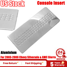 For 03-06 Chevy Silverado Gmc Sierra Billet Console Insert Aluminium Dash Trim For 03-06 Chevy Silverado Gmc Sierra Billet Console Insert Aluminium Dash Trim