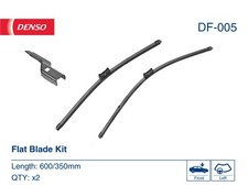 DENSO Wischblatt Scheibenwischer DF-005 für 695 595 ABARTH FORD FIAT 500 KA OE
