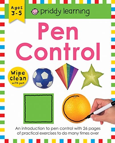 Pen Control: Wipe Clean Workbooks - Books, Priddy