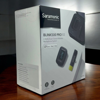 Saramonic Blink500 Pro B3 2.4GHz Dual-Channel Wireless Microphone System - New