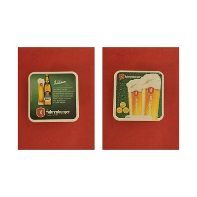 Fohrenburger Jubiläum Brauerei Bierdeckel Beermat