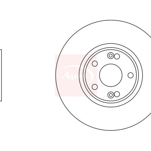APEC Brake Disc DSK2102