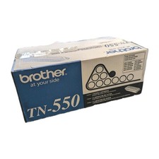 Brother TN-550 Black Toner Cartridge New In Box, Dented Box Free Shipping