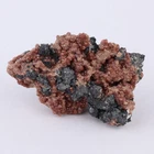 Andradite & Hausmannite Miniature, N'Chwaning II Mine, KMF, NC, RSA