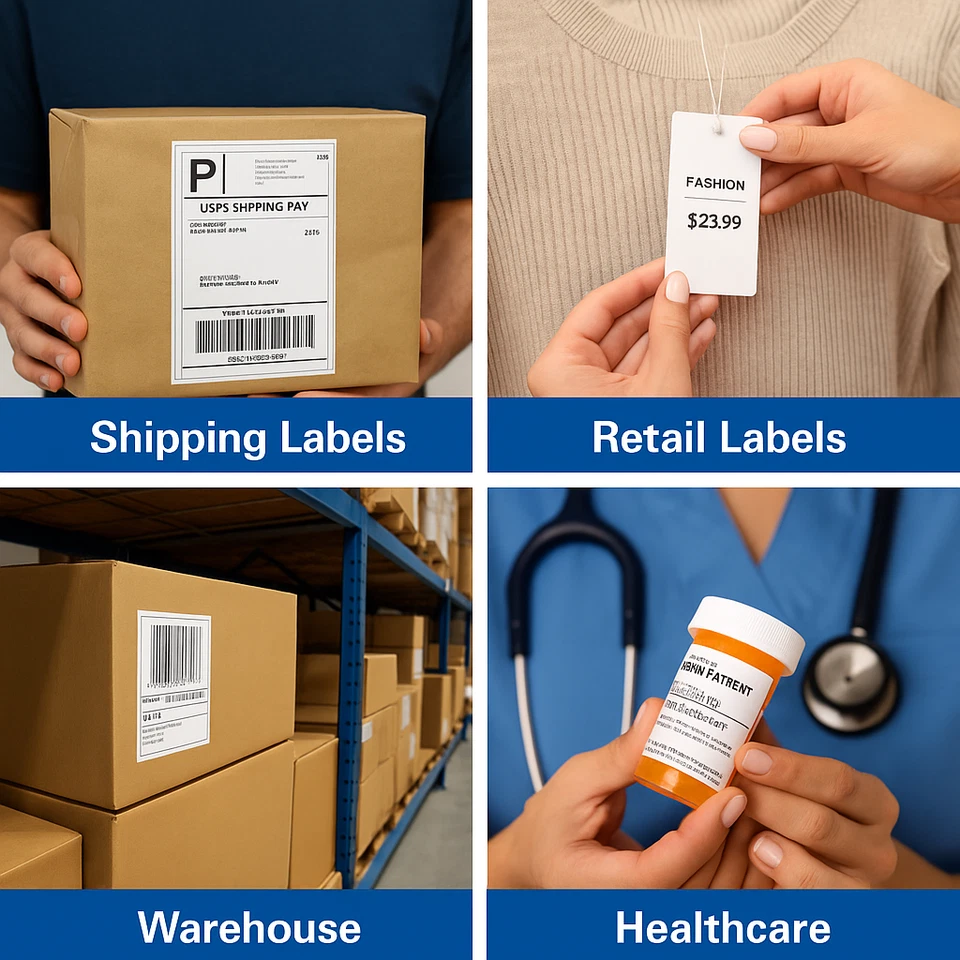 Zebra GK420t Direct&Thermal Transfer 203dpi Barcode Printer USB GK42-102510-000 - Image 4 of 4