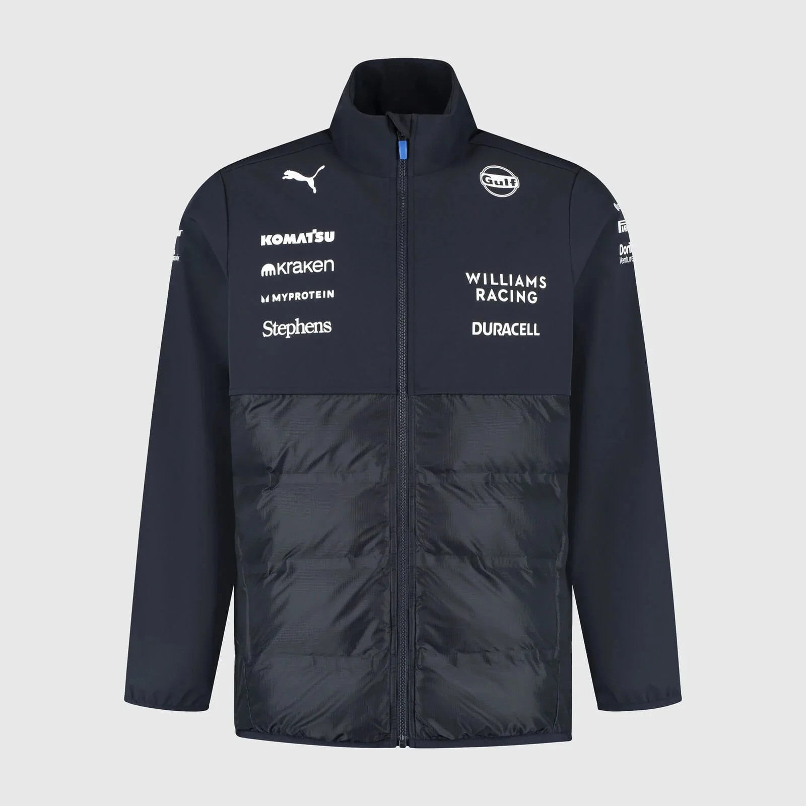Williams Racing F1 Team 2025 Hybrid Jacket Mens - Navy