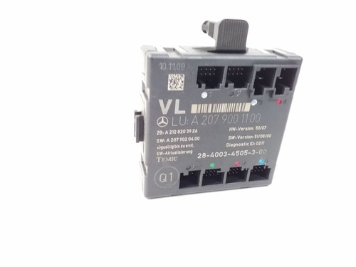 Mercedes-Benz E C207 W207 2009 Vorne links Türsteuergerät A2079001100 EZE8282