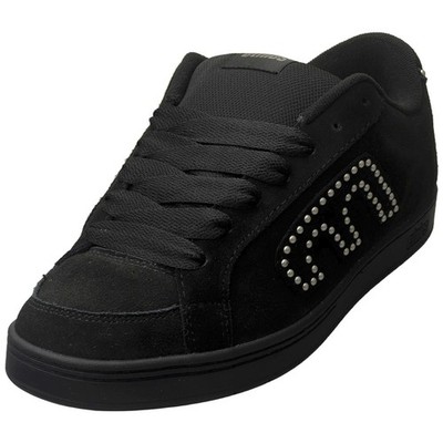 Etnies Kingpin Skate Trainer Herren Schwarz Silber - 41 EU