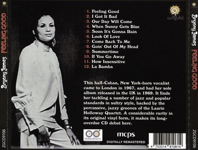 BRYONY JAMES - FEELING GOOD NEW CD