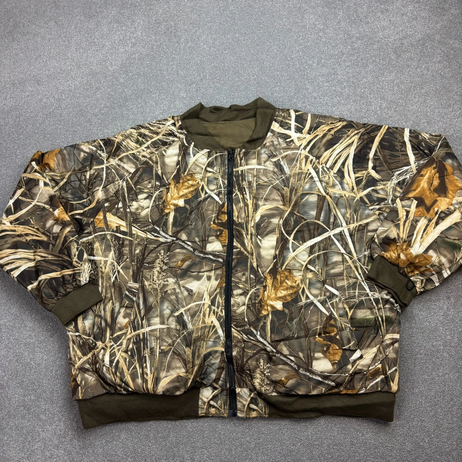 RealTree Jacket Adult 2XL XXL Brown Workwear Camo Hunting Insulated Coat Mens