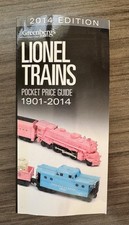 GREENBERG'S LIONEL TRAINS 2014 POCKET PRICE GUIDE EXCELLENT CONDITION