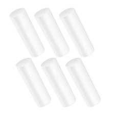 6 PCS Fournitures D'arts De Loisirs Créatifs Formes En Mousse Blanche Tubes
