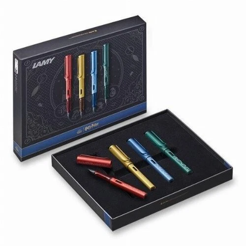 Lamy Harry Potter Al Star 4pcs Set Fountain Pens Extra Fine 0H1/0H2/0H3/0H4-New