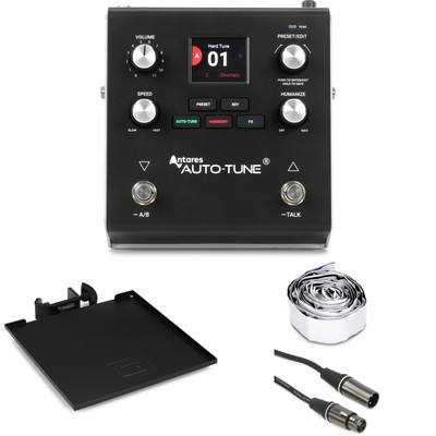 Headrush VX5 Vocal Effects Pedal with Antares AutoTune - Mic Stand Shelf Bundle
