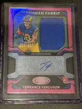 2025 Panini Certified - Freshman Fabric Mirror Signatures Terrance Ferguson...
