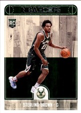 2017-18 Hoops #286 Sterling Brown RC - BSK