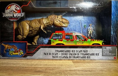 Mattel Legacy Collection T-REX ESCAPE PACK Ford Explorer NIB Sealed Case Fresh