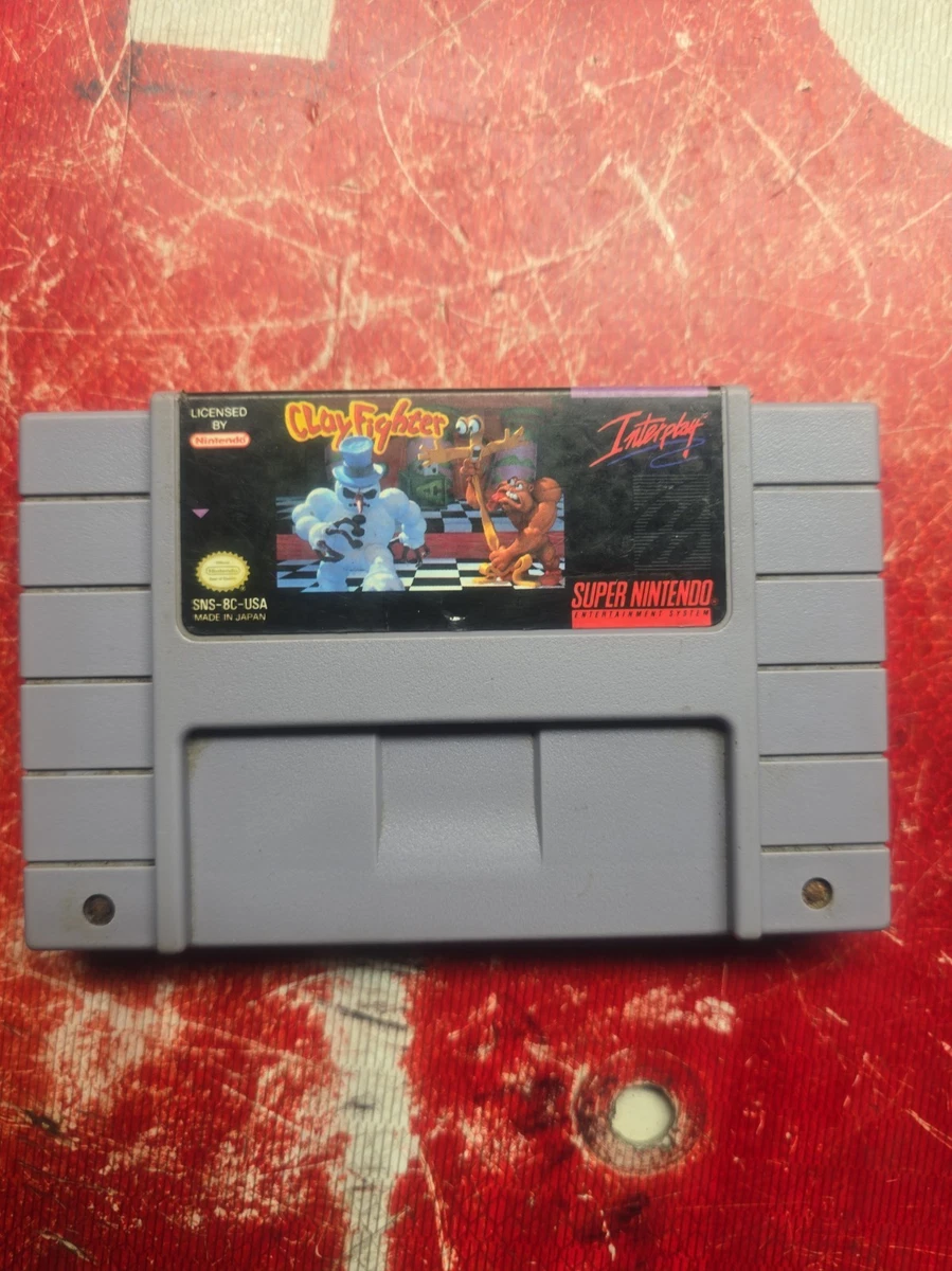 25+ Clay Fighter Nintendo SNES Video Games for sale | Updated Oct 2026