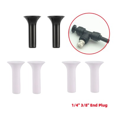 10Pcs Micro Nozzle Quick Connectors 1/4'' 3/8'' Garden Drip Irrigation Fittings