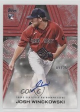 2023 Topps Series 2 Baseball Stars Red 9/25 Josh Winckowski #BSA-JWI Auto 0rd2