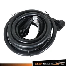 50A 25FT RV Extension Cord 125/250V NEMA 14-50P/R Heavy Duty Waterproof Camper