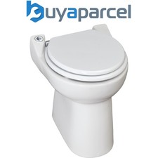 Saniflo Sanicompact Back To Wall Cisternless Toilet Built-in Macerator Pump Pan