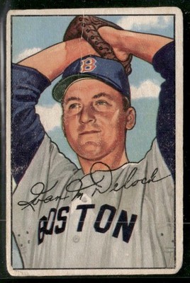 1952 Bowman #250 Ivan Delock (low grade)